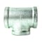 Thrifco Plumbing 1-1/2 Inch x 1-1/2 Inch x 1 Inch Galvanized Steel Reducer Tee 5217085 - alternate 1